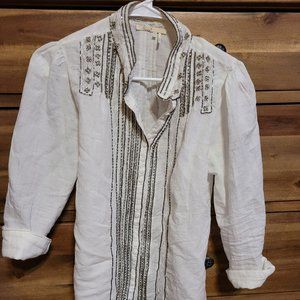 Floreat Beaded Blouse